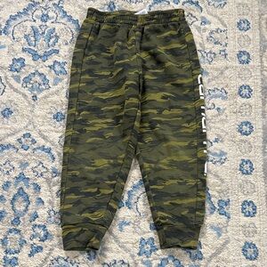 Camo Green Kids Jogger Pants